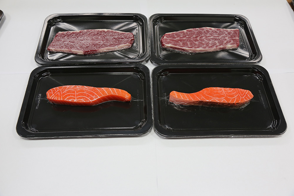 304 stainless steel Skin Packing Machine Vacuum Tray Sealing Equipment