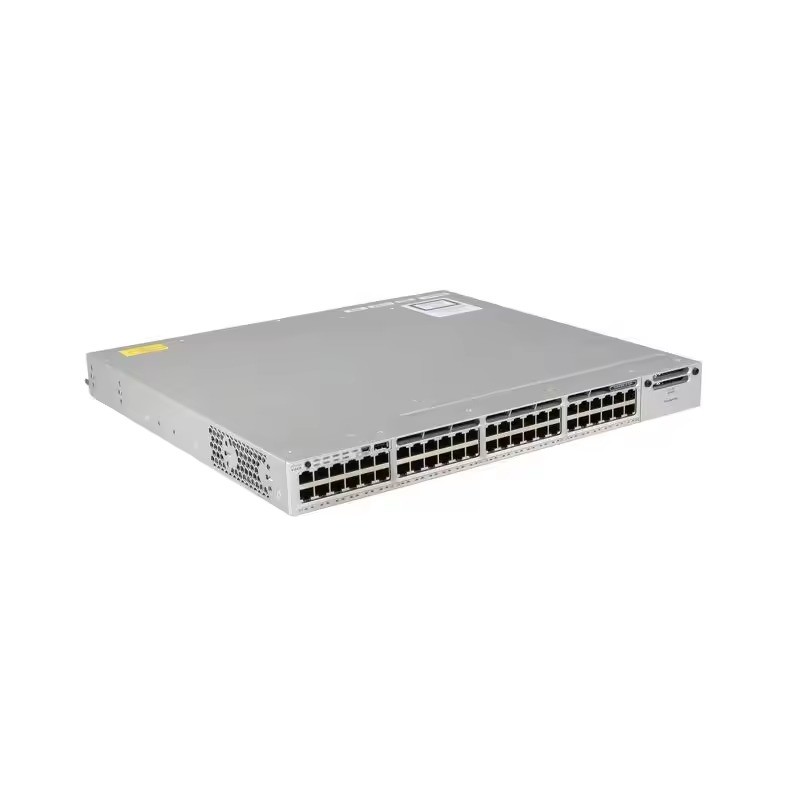  48 Port POE Stackable Switch Original WS-C3850-48F-S/E Catalyst 3850 Series with Full-Duplex Half-Duplex Communication Manufactures