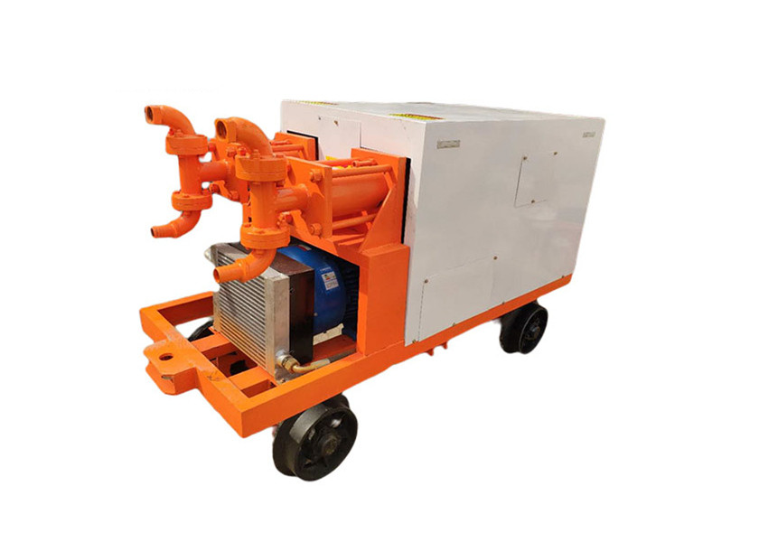 Variable Pressure double liquids Hand Operated Grout Pump waterglass/cement