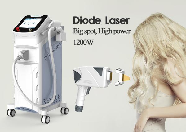 Professional Diode Laser Hair Removal Machine 755nm 808nm 1064nm 1200W 1