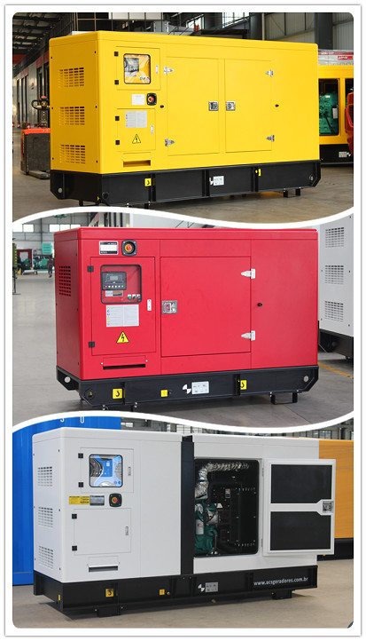 60kw 75kva Silent Diesel Generator Set