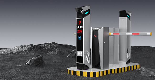 Secure Parking Management With LPR Parking Controller 5MP Camera And LED Display
