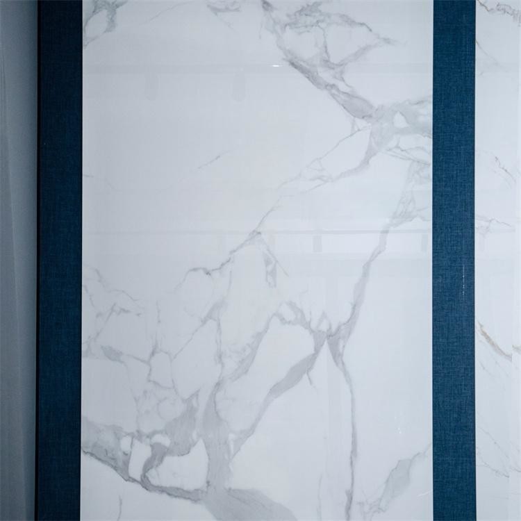 UV Resistant Porcelain Marble Sintered Stone Wall Slab Tiles For Kitchen Countertop