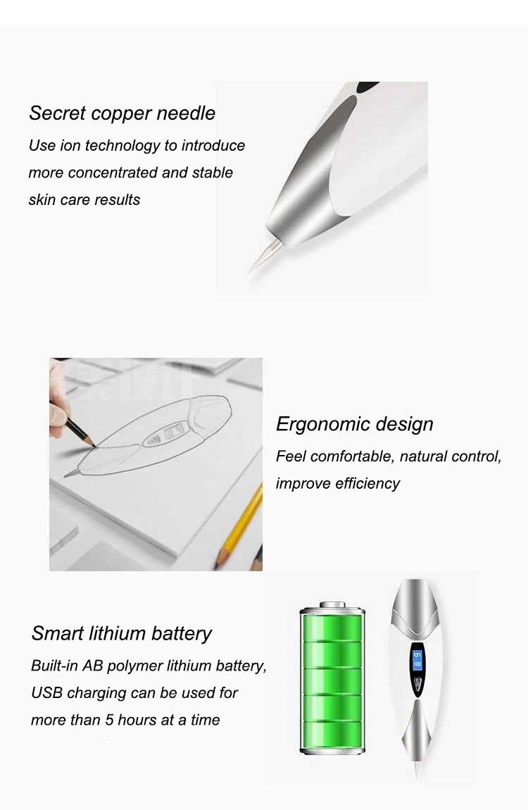 High Frequency Beauty Mole Removal Spot Pen Household Home Laser Mole Removal