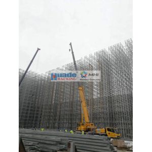Customized Capacity Clad Rack Warehouse Rack Self Supporting Structure