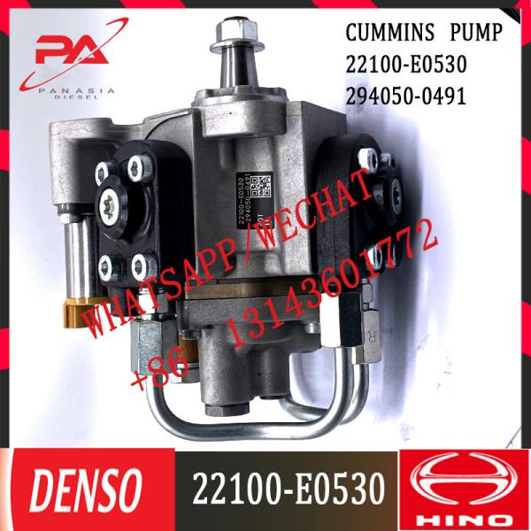 DENSO Diesel fuel HP4 fuel injection pump 294050-0491 22100-E0530 for Hino YM7