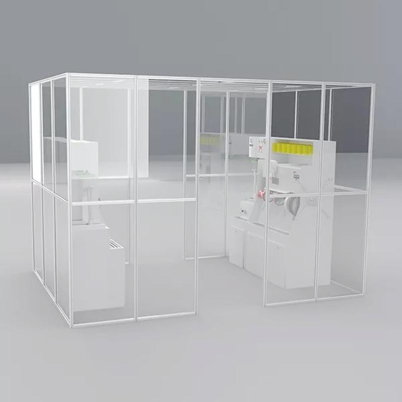GMP Modular Clean Room Booth ISO 5 6 7 8 Laminar Flow Dust Free