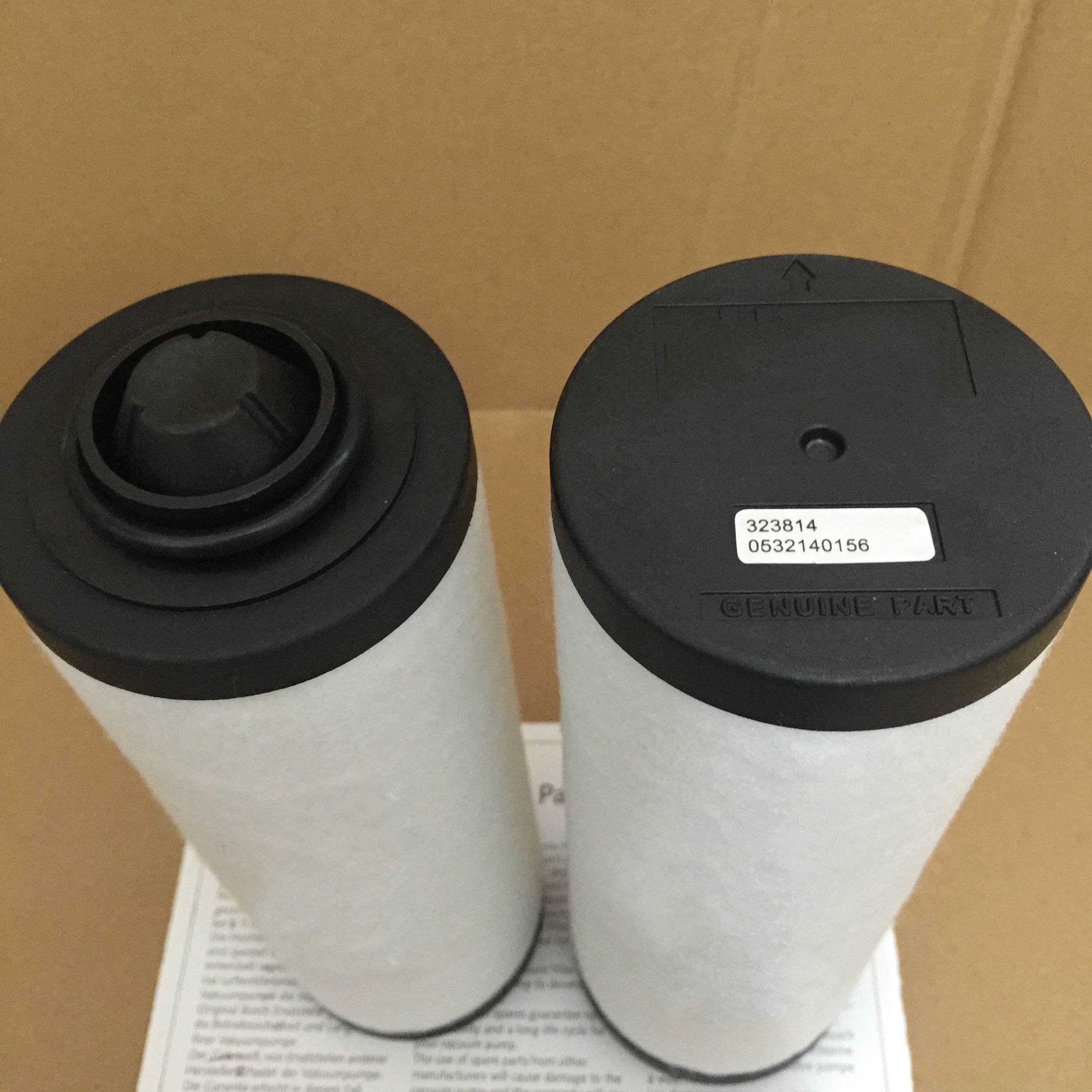 Vacuum Pump Exhaust Filter Oil Mist Separator Element 0532140156