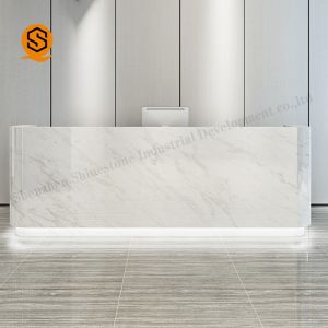 Extremely Durable Hotel Reception Counter Front Reception Desk