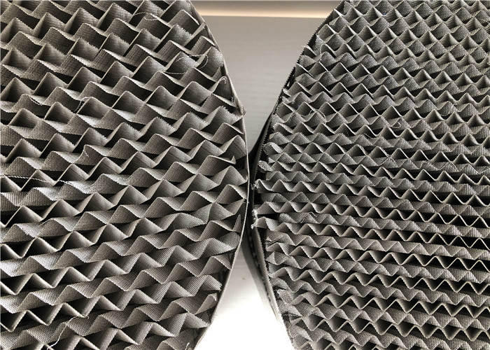 500X Metal Wire Gauze Structured Packing For Optimal Scrubbing SS316L