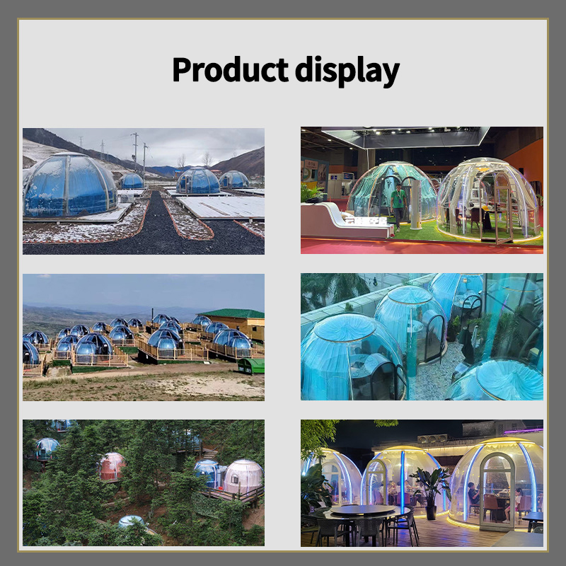 Outdoor Transparent Star Spare Room Homestay Hotel Dining Outdoor Courtyard Mobile Sun Room Tent