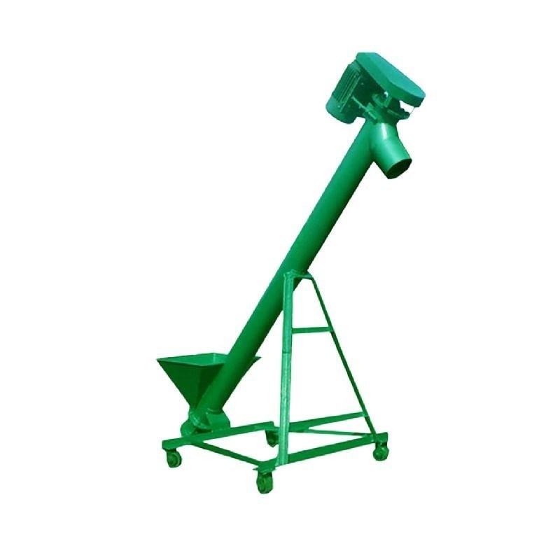 OEM Custom Industry Pellet Carbon Steel Spiral Screw Auger Conveyor Feeder