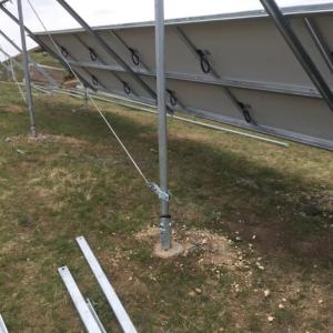 Angle Customization Solar Panel Mounting Structure Aluminum PV Support