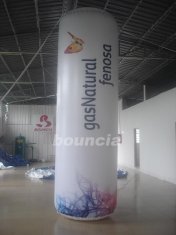 White Color Inflatable Floating Billboard For Advertising With Durable PVC