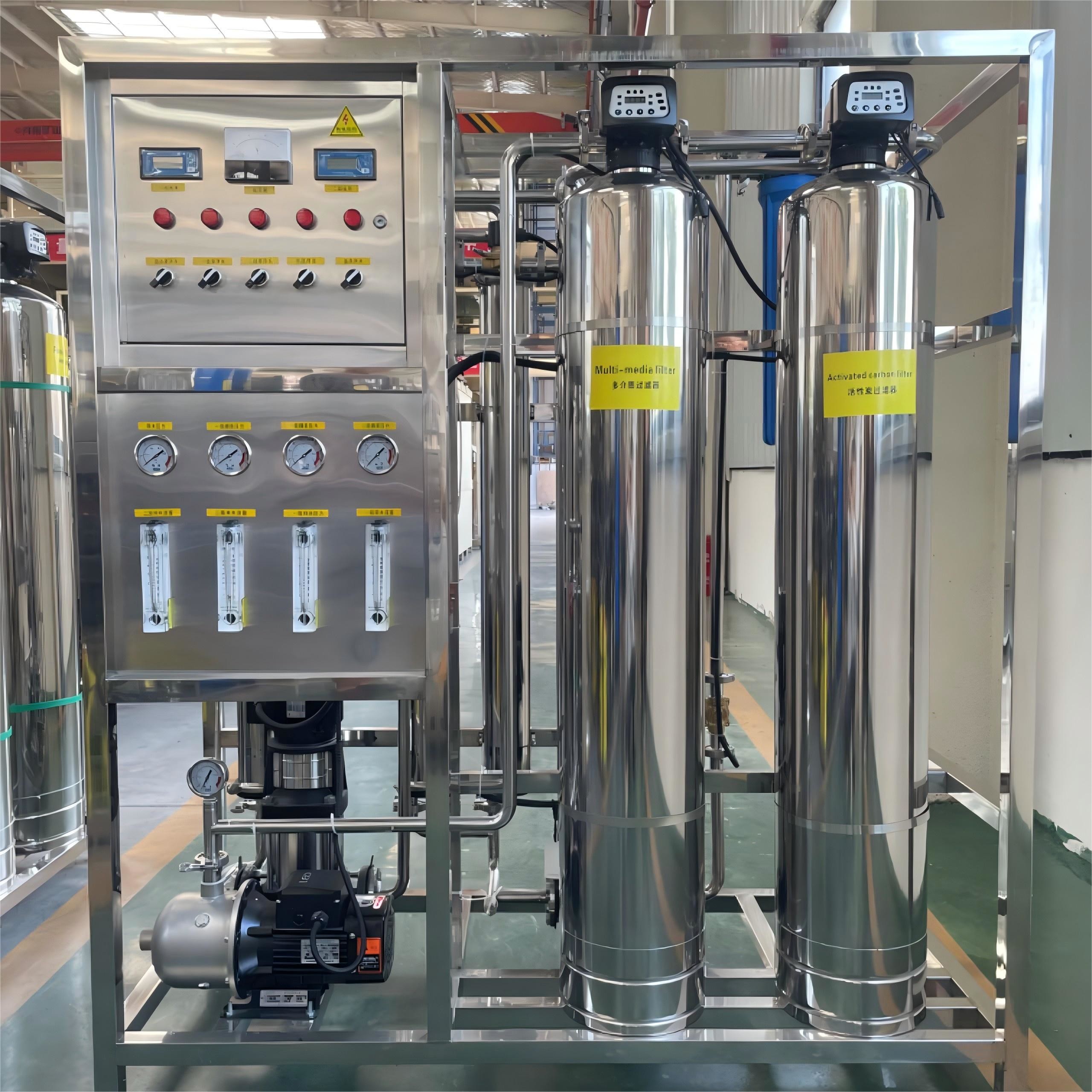 Small Household Two-Stage Commercial Industrial Reverse Osmosis Machine Pure Water Filtration Equipment Water Treatment