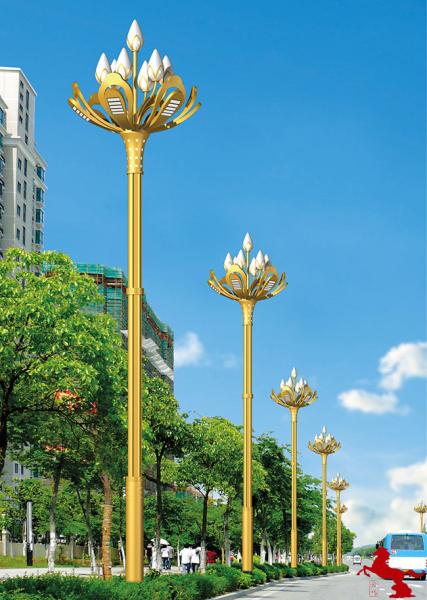 White LED light Street Lights Outdoor Column Post Lights 80W-240W 160lm/W 6500K
