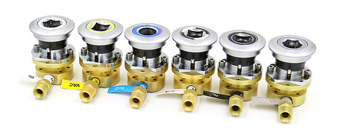 Vacuum Pure Brass Medical Gas Outlets Hospital German Standard ICU
