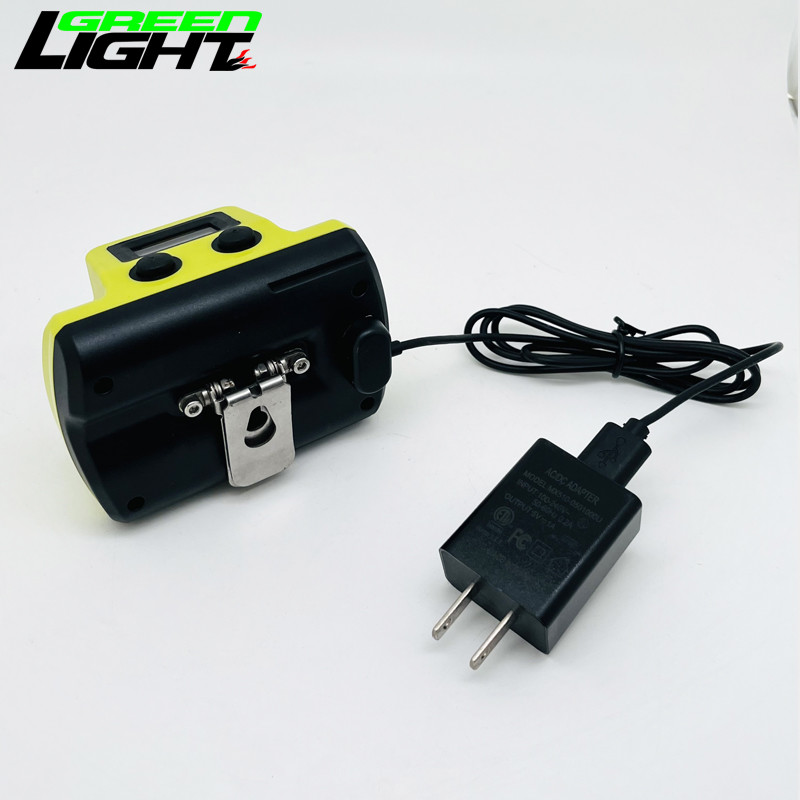 Explosion Proof Cordless Mining Cap Lamp 25000 Lux Waterproof IP68 LED