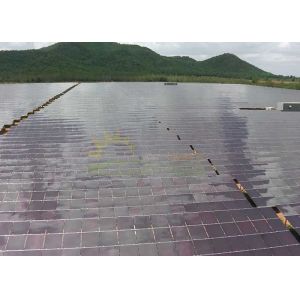 Pv Adjustable Ground Mount Solar Rack 12um Anodized