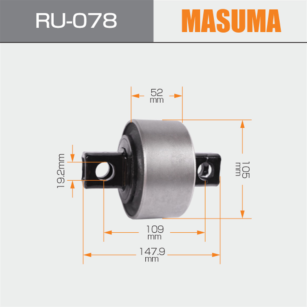 Auto Bushing MASUMA NO. RU-078 for UD NISSAN DIESEL TRUCK CD53 Dependable Performance