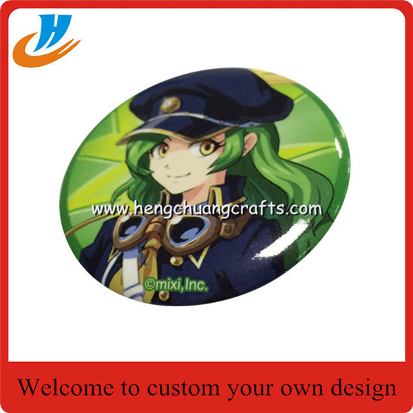 Best price custom tin metal badge,tin pin badge with good quality, 60mm,70mm 80mm 90mm 100mm tin badge