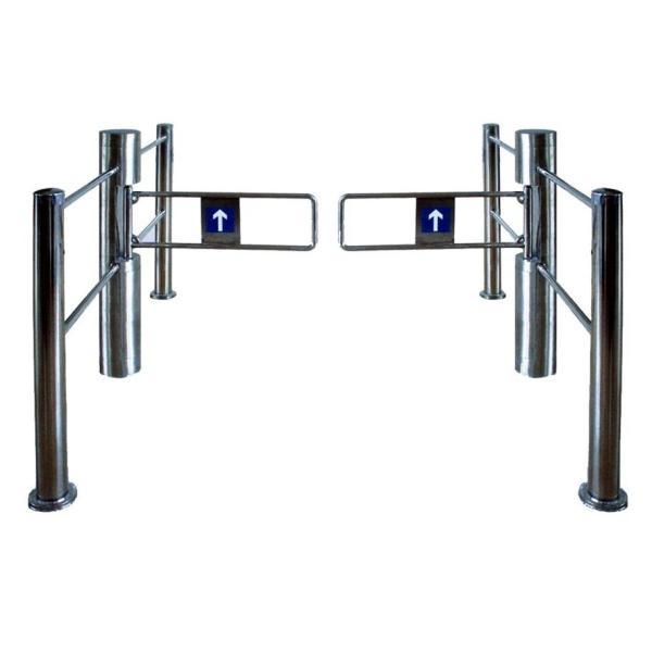 Quality Exit Attendance Turnstile Swing Gate , Access Control Barriers Hoverport for sale