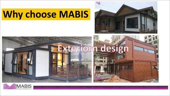 Snow Resistance Prefabricated Wooden Houses Excellent Acoustic Insulation Ability