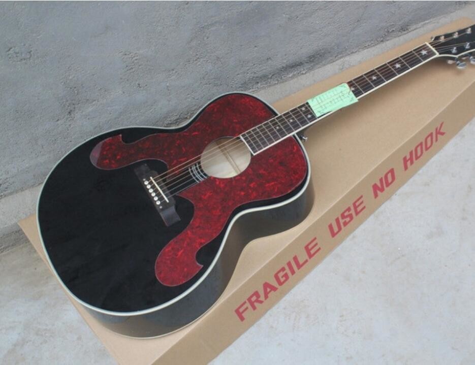 2018 BILLIE JOE G180 acoustic guitar black GB G180 electric acoustic guitar