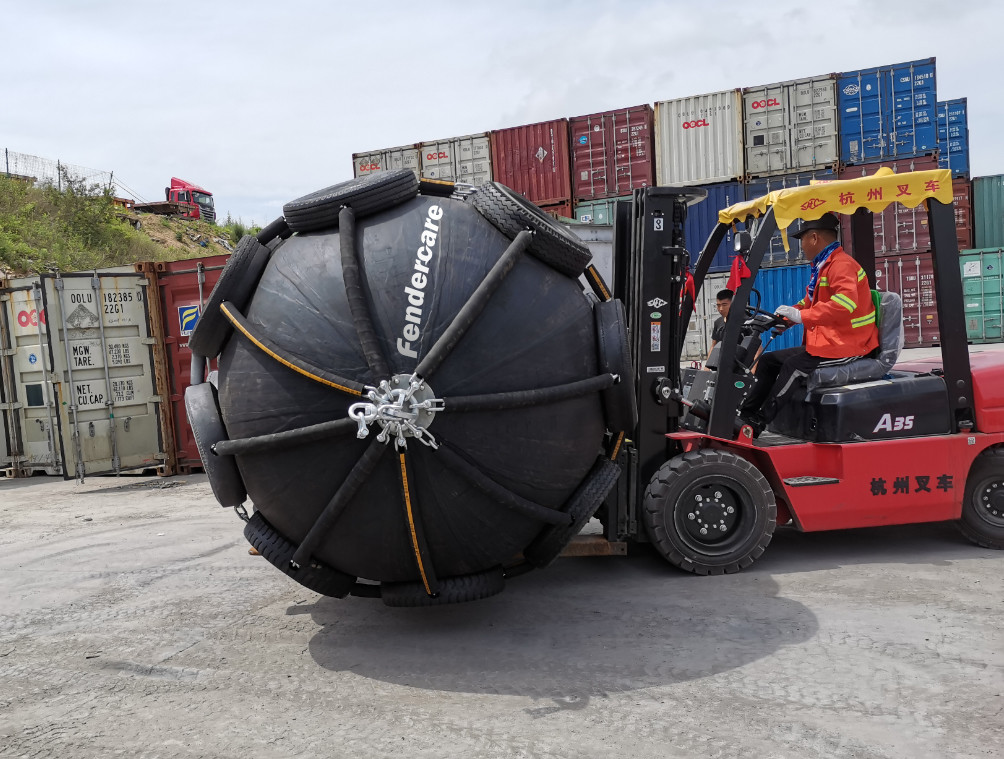 Fendercare Ship Floating Pneumatic Rubber Marine Fender for Boat