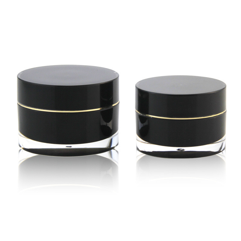 5g 10g 15g 20g 30g 50g 100g Cosmetics Acrylic Gel Nail Jar Matte for Skin Care Cream Frosted Plastic Jars with Screw Lids