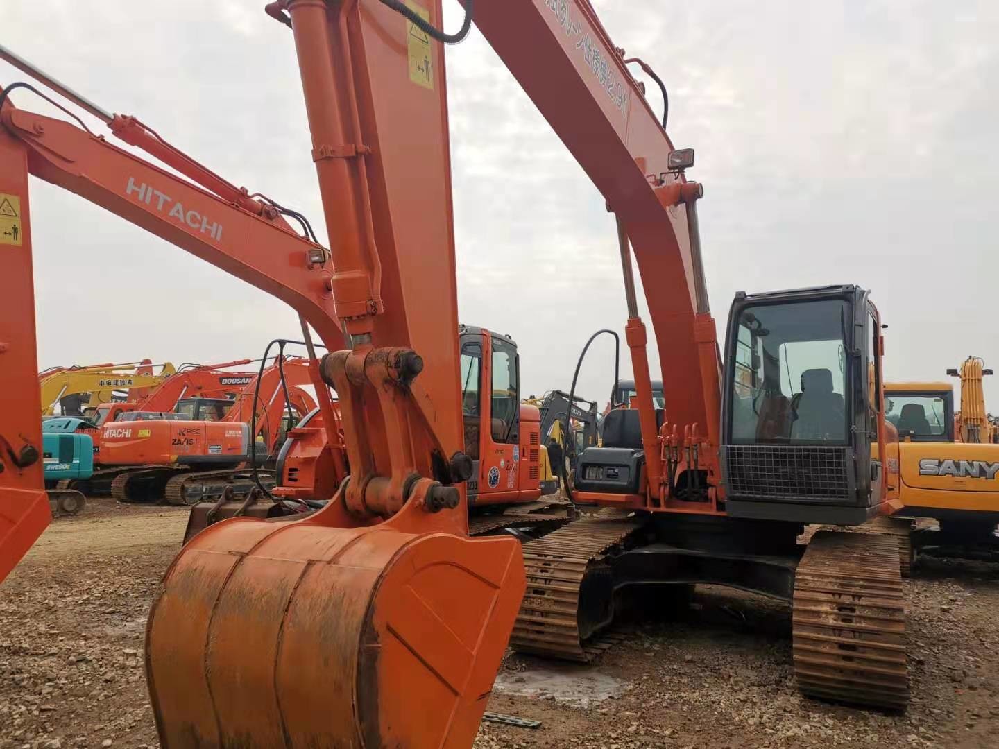 16T ZX160 Crawler Second Hand Hitachi Excavator