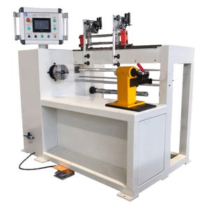  Automatic Coil Winding Machine With Servo Motor Driven Two Wire Guides Manufactures
