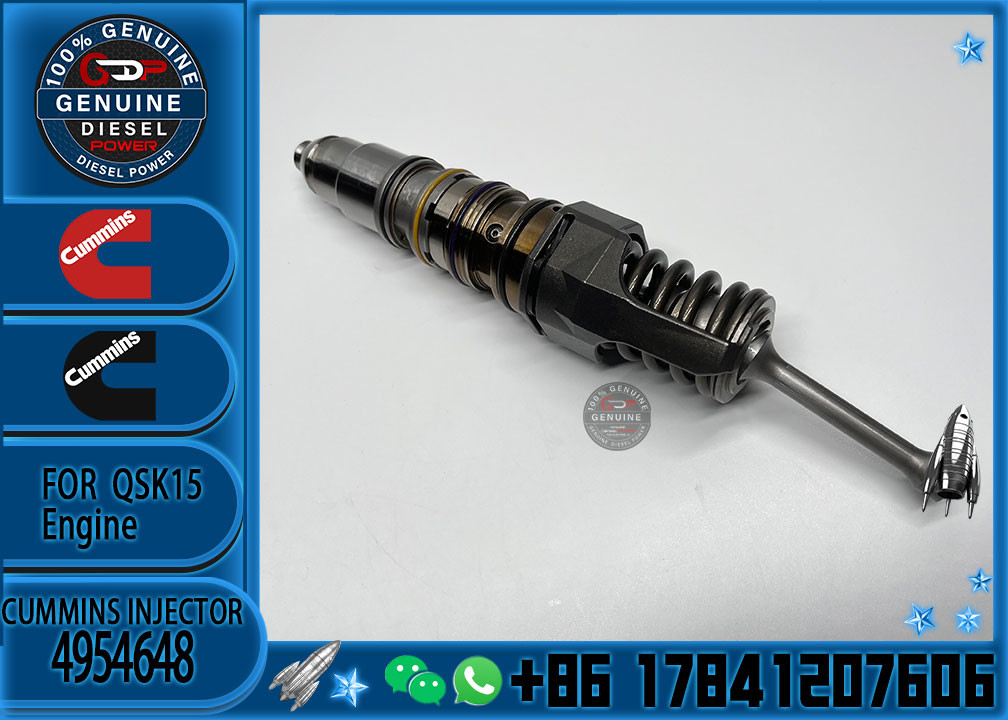 1764364 Genuine Diesel Engine Common Rail QSX15 Fuel Injector 1499257 579251 4903451 579263 4954648