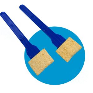  Stick-Mounted Cellulose Sponge Swab for Food Safety Environmental Monitoring Sampling Swab for Lab Manufactures