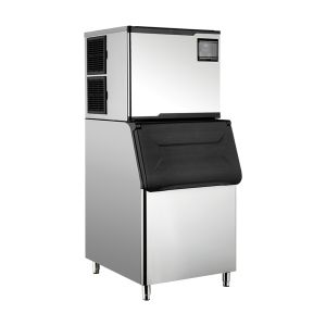 Large Capacity Air Cooled Commecial Cube Ice Making Machine with Intelligent Control System Full 304 Stainless Steel Ice Machine