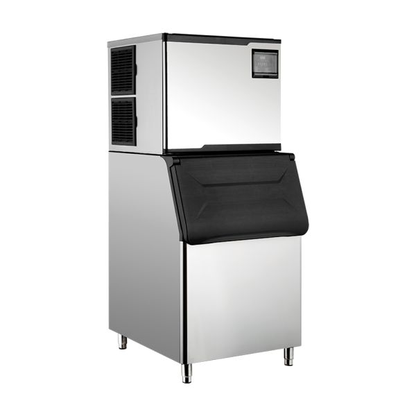 Quality Large Capacity Air Cooled Commecial Cube Ice Making Machine with Intelligent Control System Full 304 Stainless Steel Ice Machine for sale