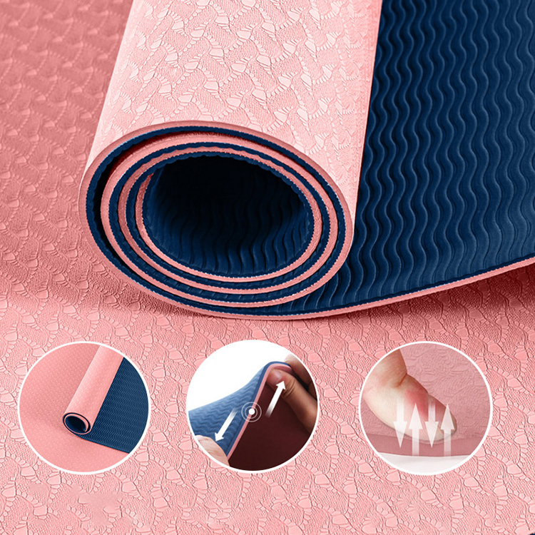 Workout 10MM 1.83M 6MM Extra Thick Padded Anti Skid Exercise Mat Multi Function