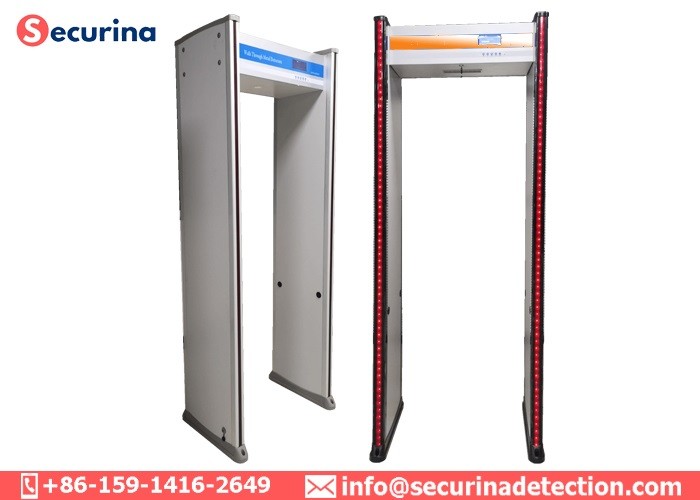 15 Watt Walk Through Body Scanner , Door Frame Metal Detector 2 Years Warranty