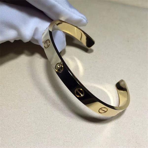Cartie openning love braceleto 18k gold white gold yellow gold rose gold
