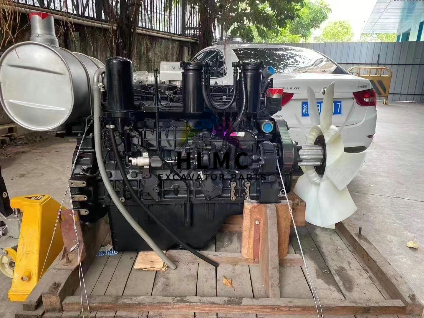 S6K Diesel Engine Assy S6KT S6K-T Complete Engine Motor 320C 320C E320C Excavator