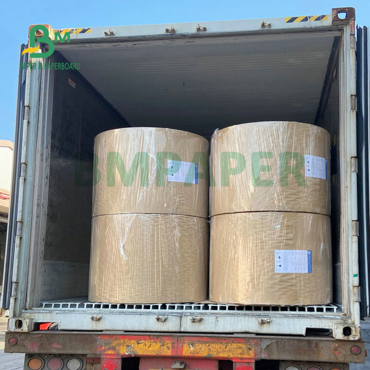 75gsm 80gsm C1S Glossy White Paper For Making High Wet Strength Label