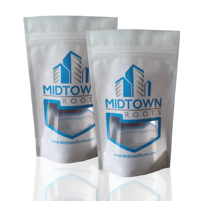 Best price custom printing food grade aluminum foil smell proof mylar zip bag small for tea / weed