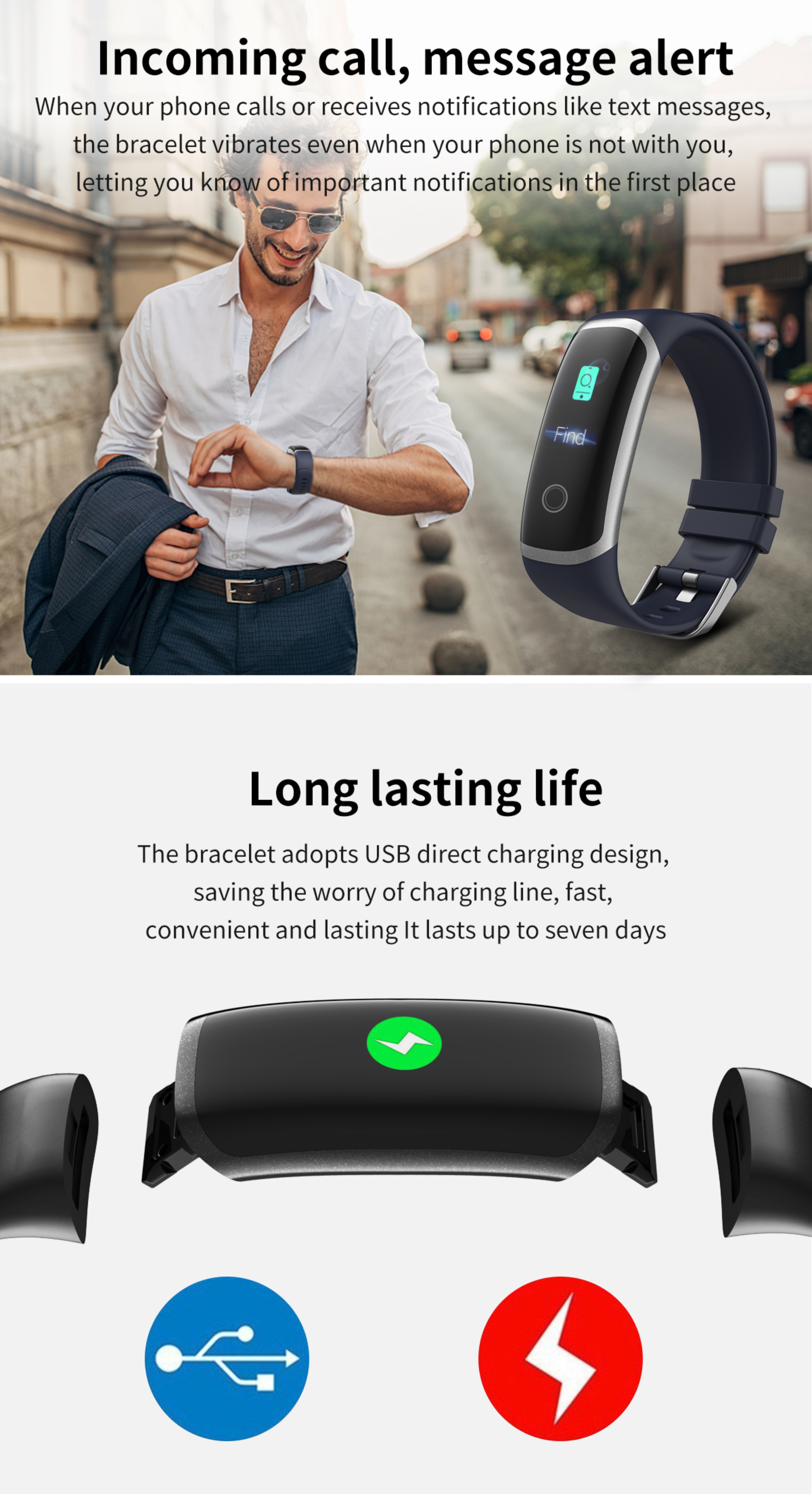 IT114 Heart Rate Smartwatch 0.96 Inch 80*160 Step Counter Smartwatch Health Exercise Broadcast Sleep