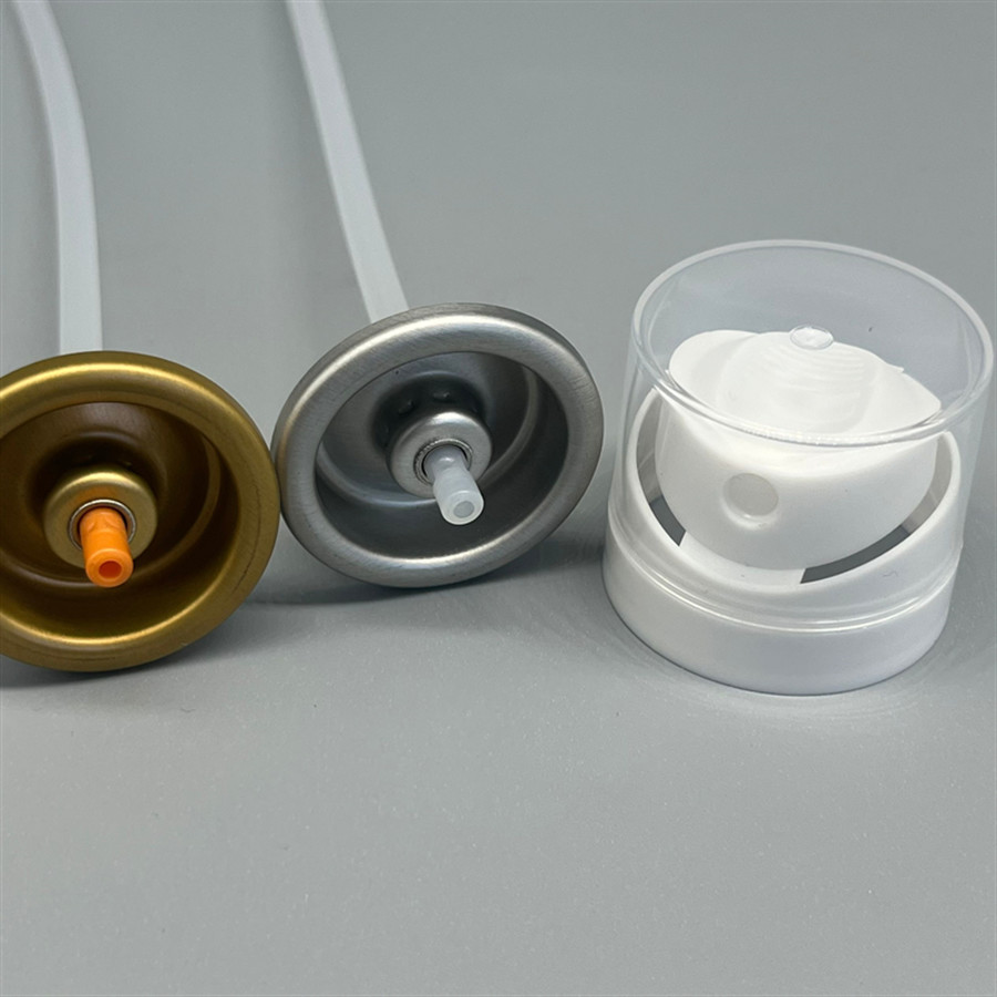 Medical-Grade Deodorant Body Spray Valve with Actuator for Sensitive Skin Formulations with Hypoallergenic Seal