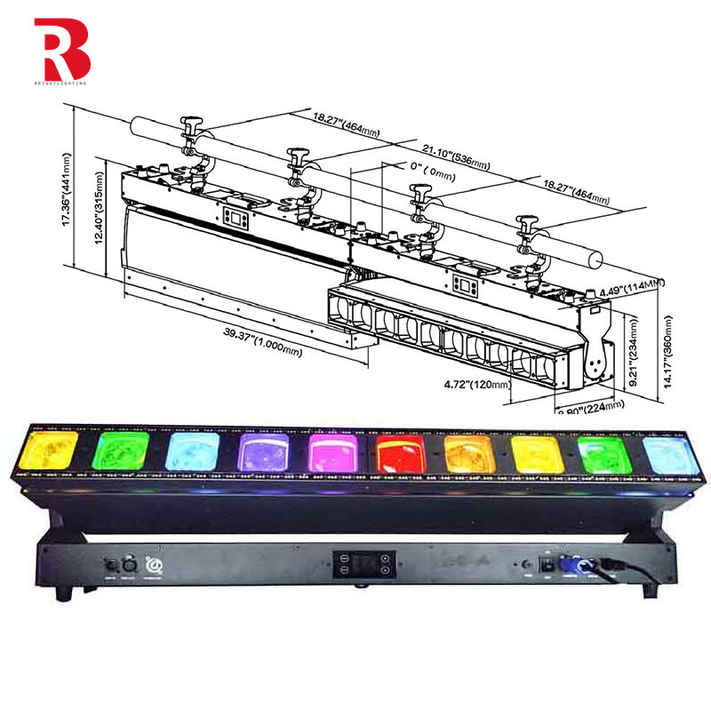 6300K 3D Animation Laser LED Beam Stage Light DJ Animation For Party Club Effect