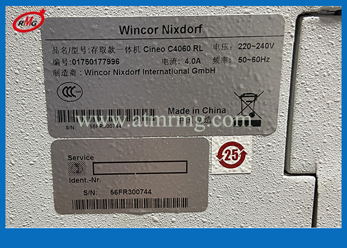 1750177996 Wincor Nixdorf ATM Machine Cineo C4060 RL 01750177996