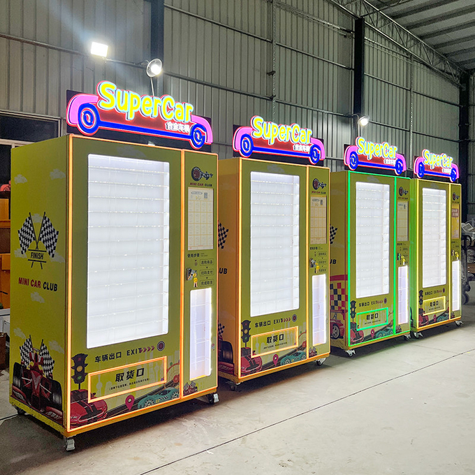 Custom Vending Machine Snack Beauty Eyelash Credit Card Vending Machine