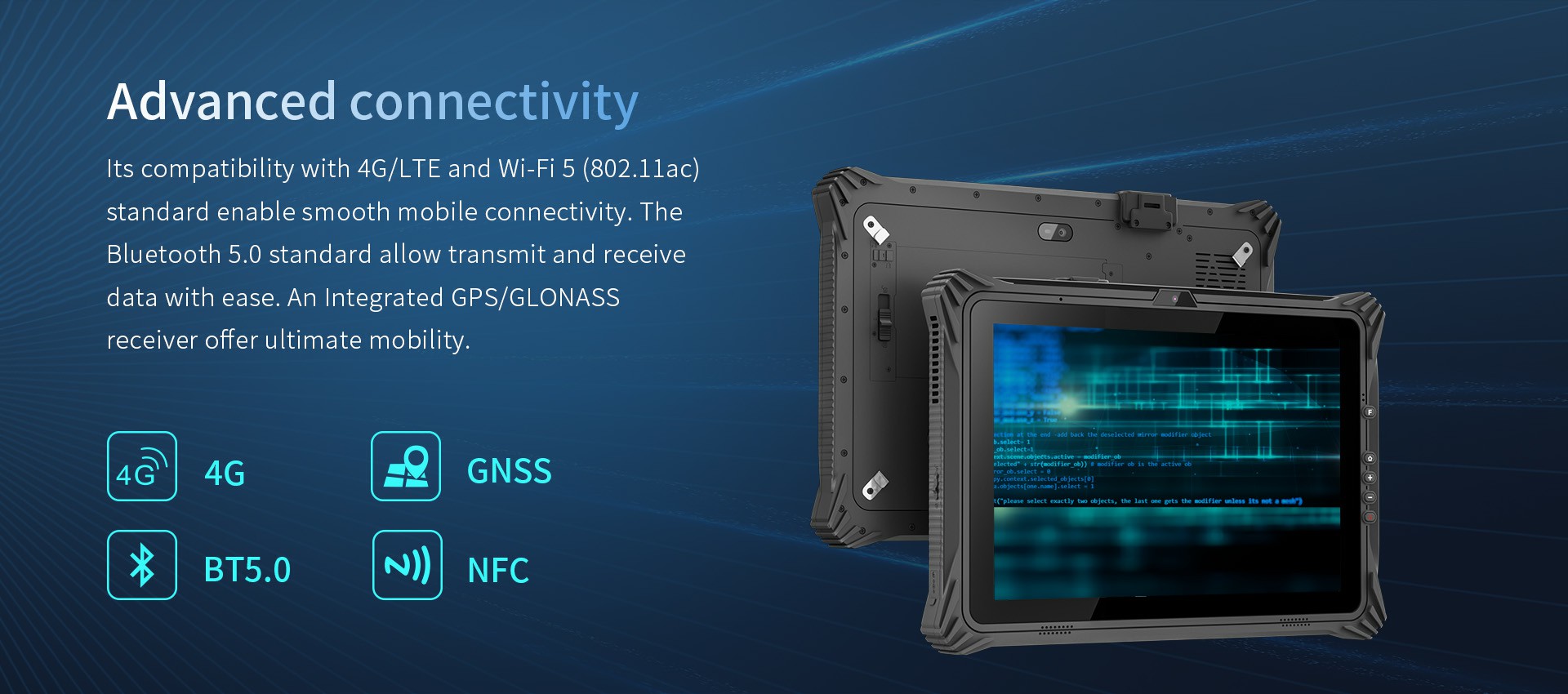 EM-I20J Industrial 12-Inch Tablet PC with Large Battery Win OS 8GB/16GB RAM Quad-Core Intel CPU