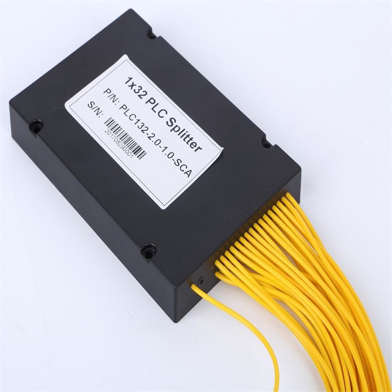 FTTH Equipment PLC Fiber Optic Splitter 1x2 1x4 1x8 1x16