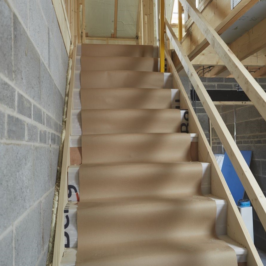 Home Decoration Project Protective Floor Covering For Heavy Construction